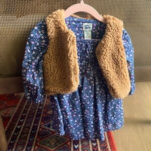 Baby B’Gosh Fall Dress & Matching Vest